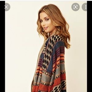 BB Dakota Oversized Patterned Sweater​